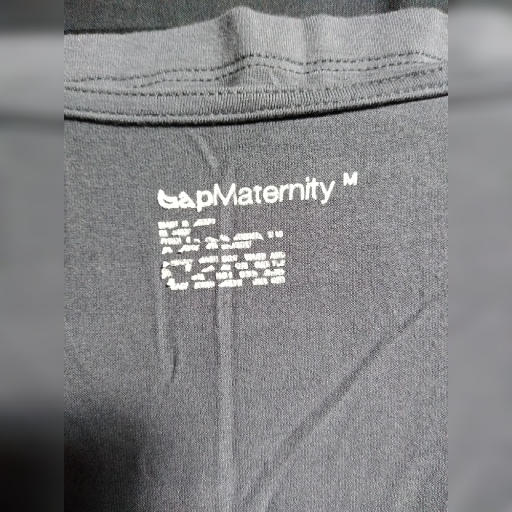 Gap maternity long sleeves gray blouse size M - Picture 4 of 9